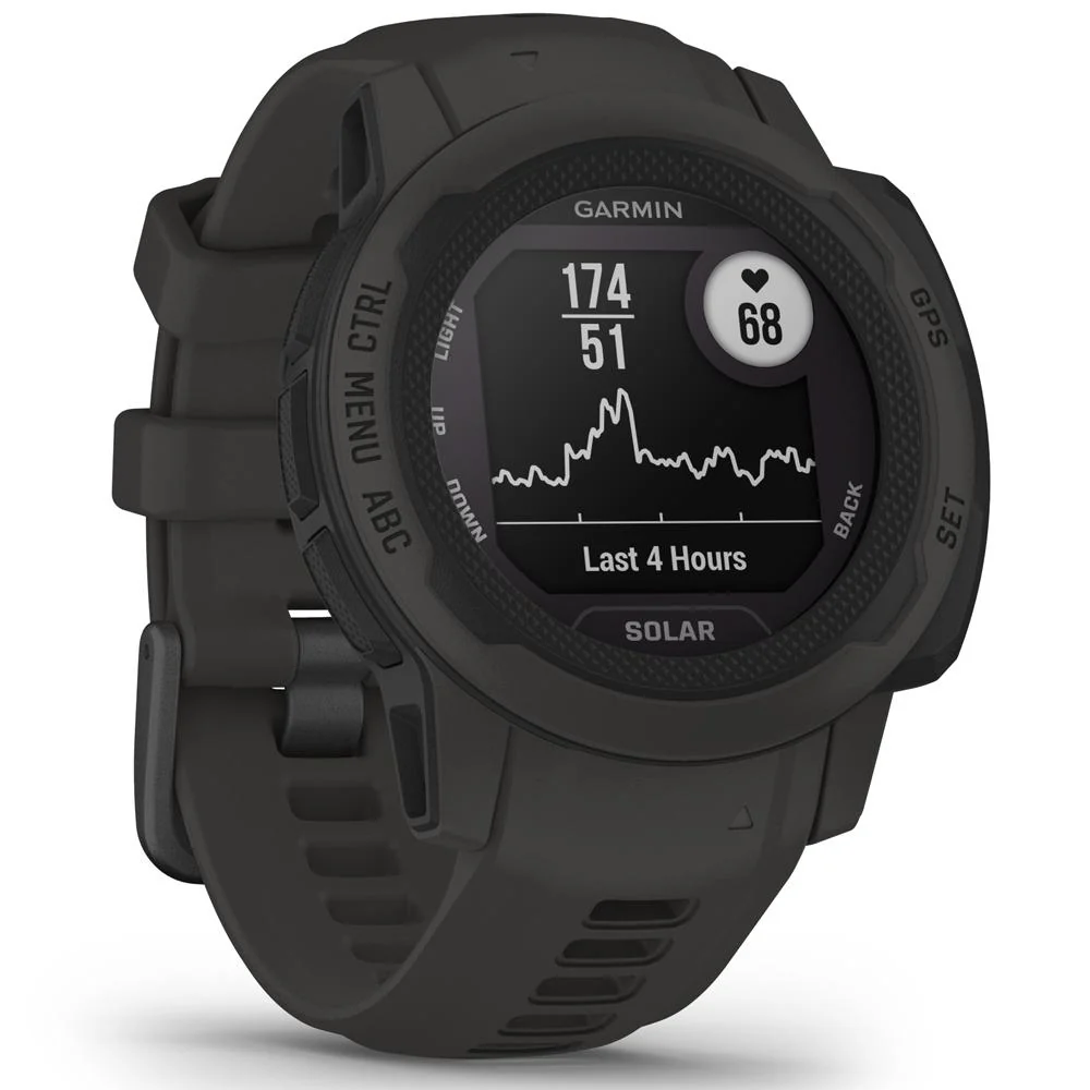 Garmin Instinct 2S Solar 40mm GPS Smartwatch Graphite with 2 Year Warranty - Image 4