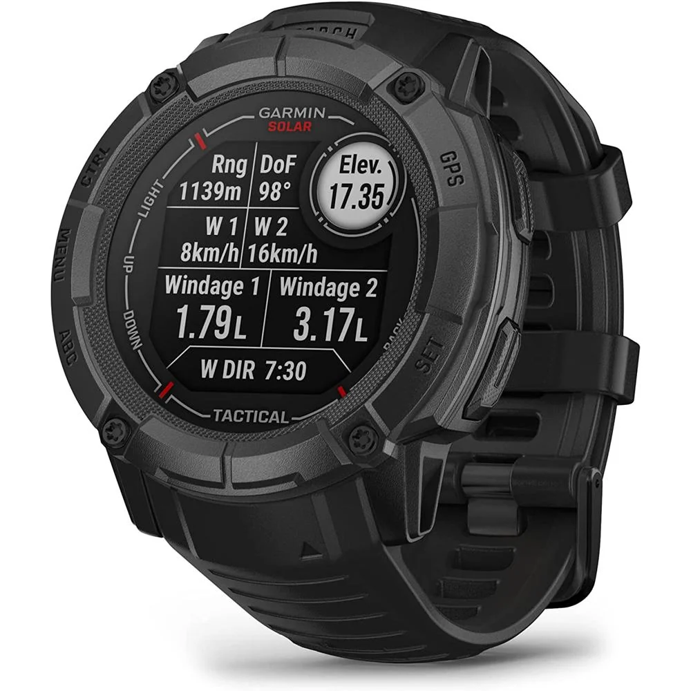 Garmin Instinct 2X Solar GPS Smartwatch Black + Backpack & Heart Rate Strap M-XL - Image 5