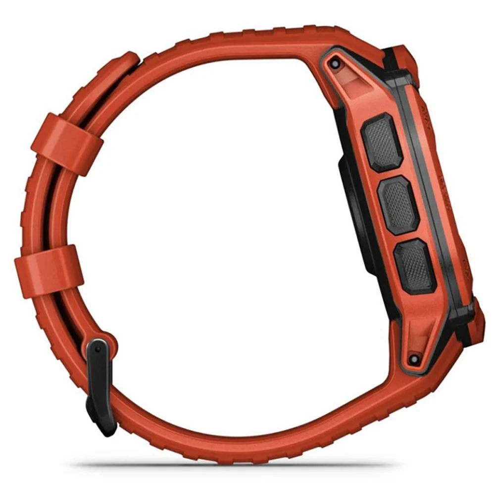 Garmin Instinct 2X Solar GPS Smartwatch Flame Red+Bottle & Heart Rate Strap M-XL - Image 13