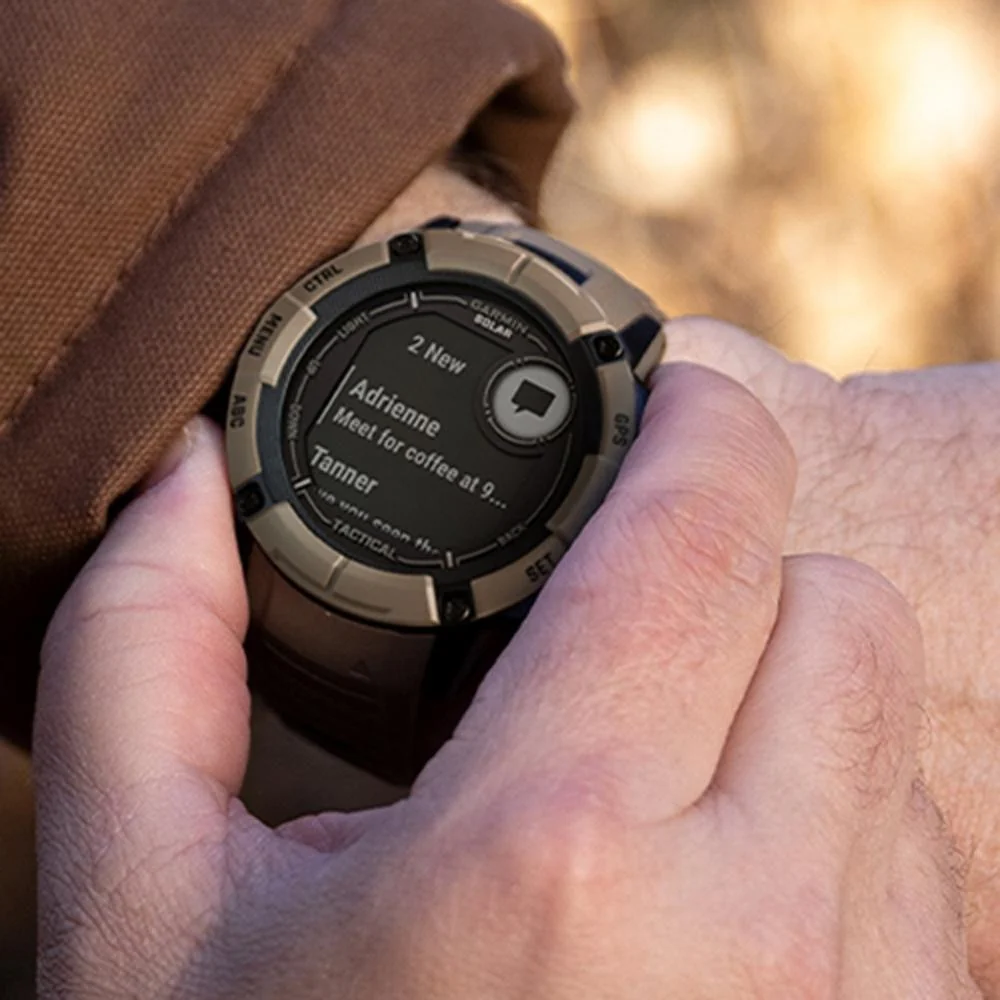 Garmin Instinct 2X Solar GPS Smartwatch Tactical Edition Tan + 2 Year Warranty - Image 13