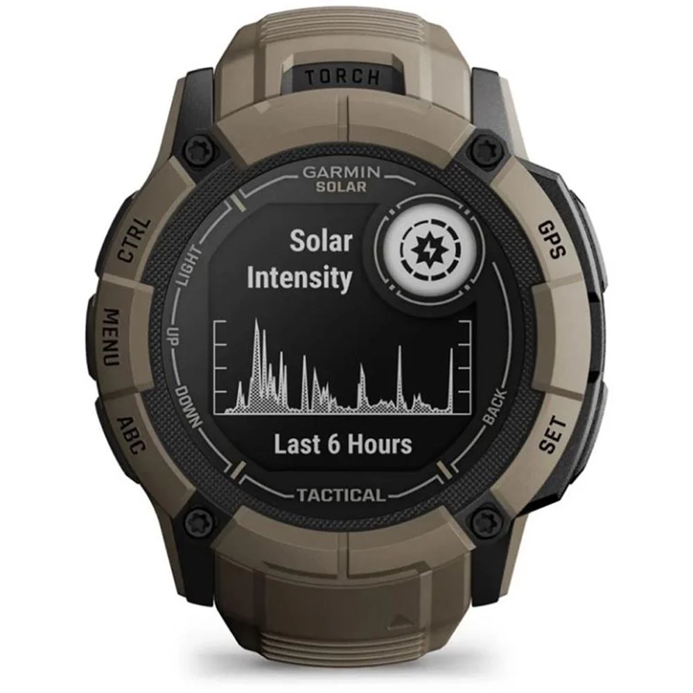 Garmin Instinct 2X Solar GPS Smartwatch Tactical Edition Tan + 2 Year Warranty - Image 7