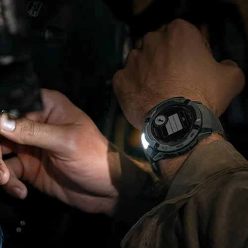 Garmin Instinct 2X Solar Rugged GPS Smartwatch, Moss - Image 7