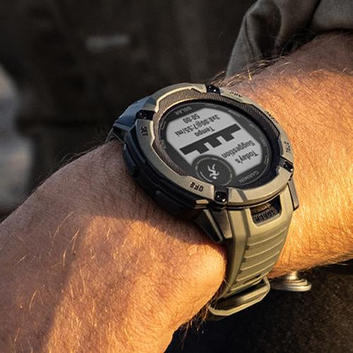 Garmin Instinct 2X Solar Rugged GPS Smartwatch, Moss - Image 9