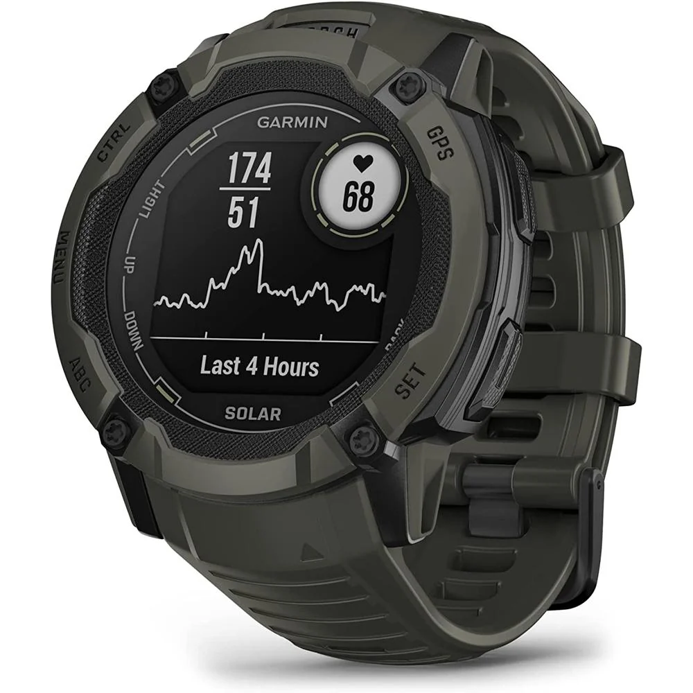 Garmin Instinct 2X Solar Rugged GPS Smartwatch Moss with 2 Year Warranty - Image 3