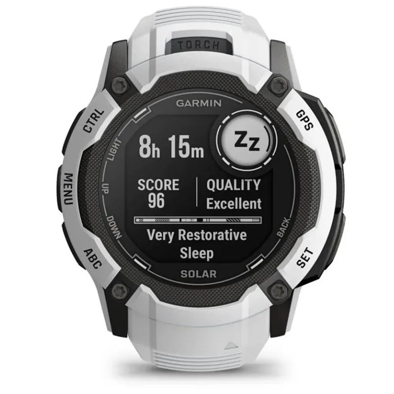 Garmin Instinct 2X Solar Rugged GPS Smartwatch, Whitestone - Image 12