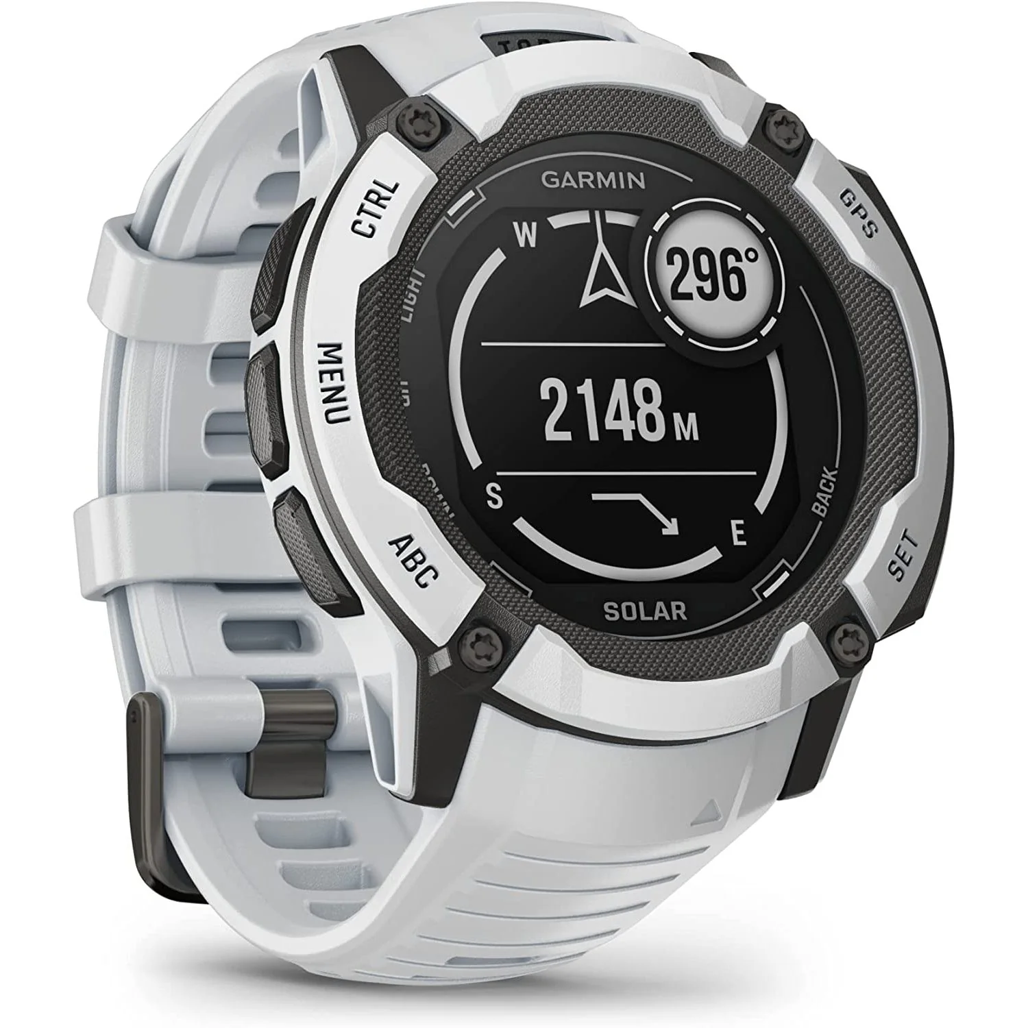 Garmin Instinct 2X Solar Rugged GPS Smartwatch, Whitestone - Image 4