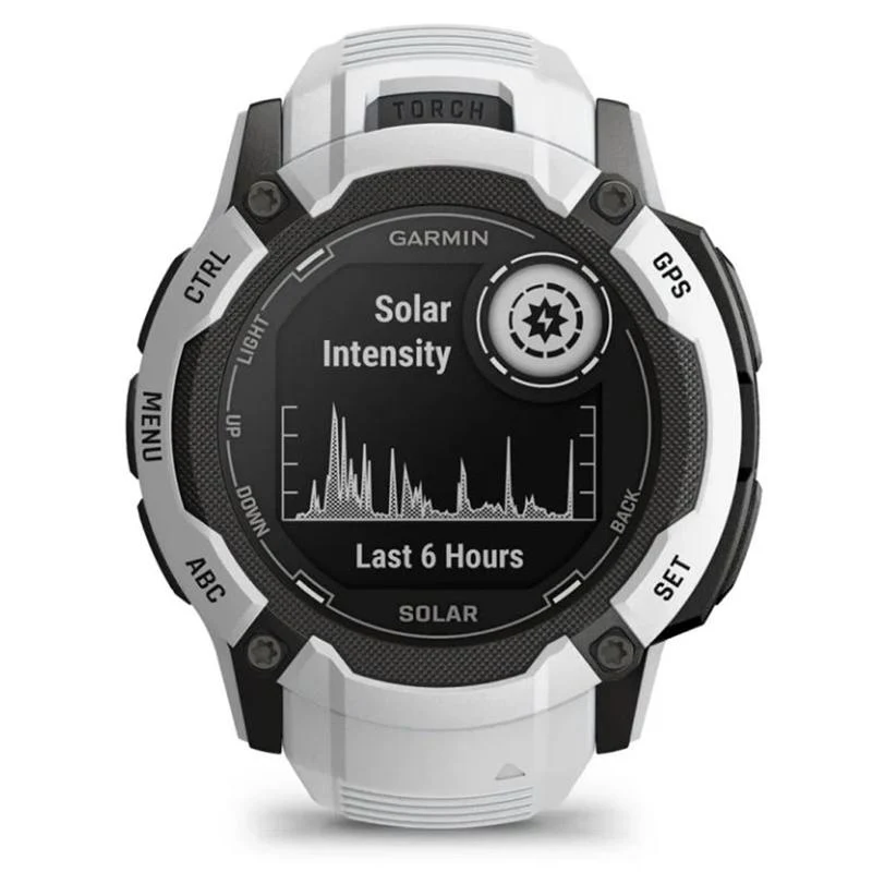 Garmin Instinct 2X Solar Rugged GPS Smartwatch, Whitestone - Image 5