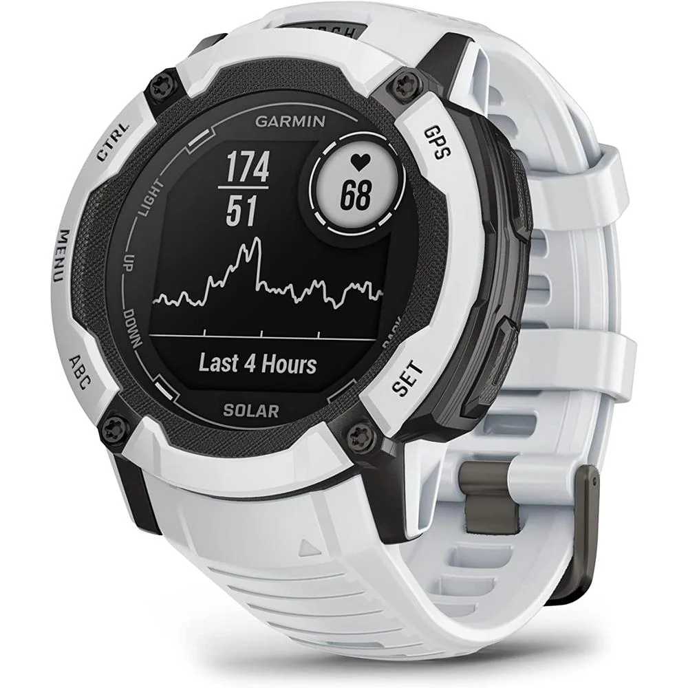 Garmin Instinct 2X Solar Smartwatch Whitestone + Bottle & Heart Rate Strap XS-S - Image 4