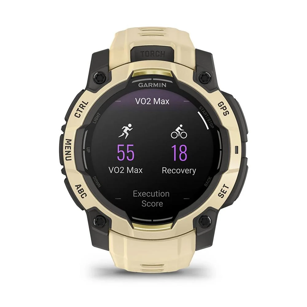 Garmin Instinct 3 - 45 mm GPS Smartwatch AMOLED Citrine with Protection Bundle - Image 16
