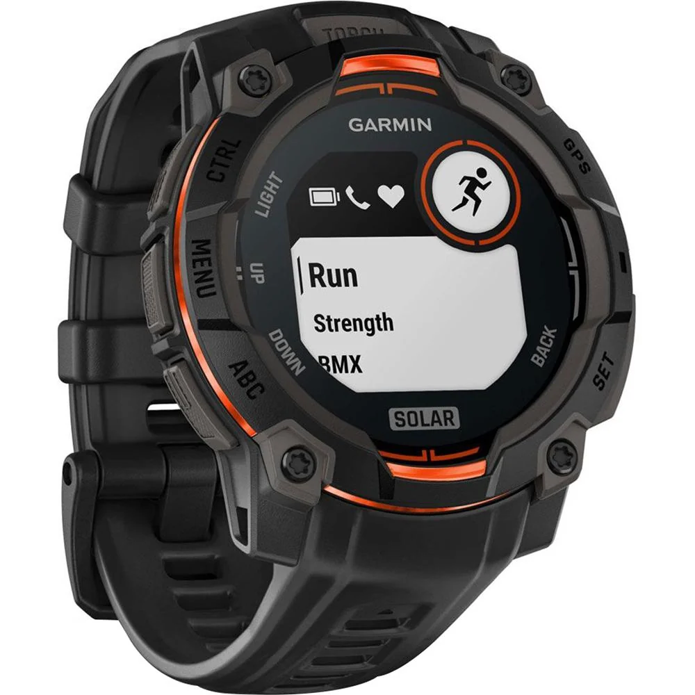 Garmin Instinct 3 - 45 mm GPS Smartwatch SOLAR Black with 2 Year Warranty Bundle - Image 9