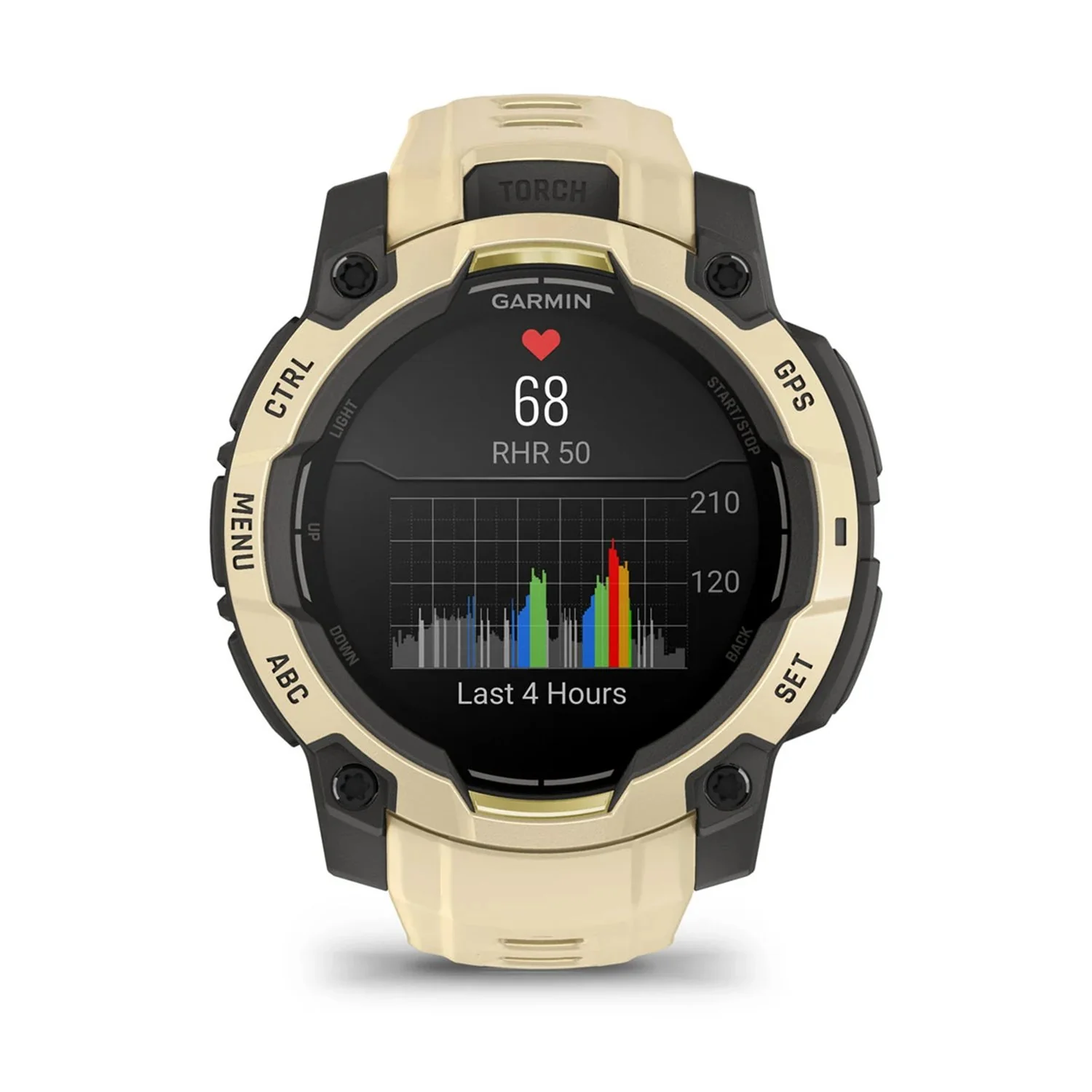 Garmin Instinct 3 - 45 mm Outdoor GPS Smartwatch, AMOLED, Citrine with Citrine Band - Image 11