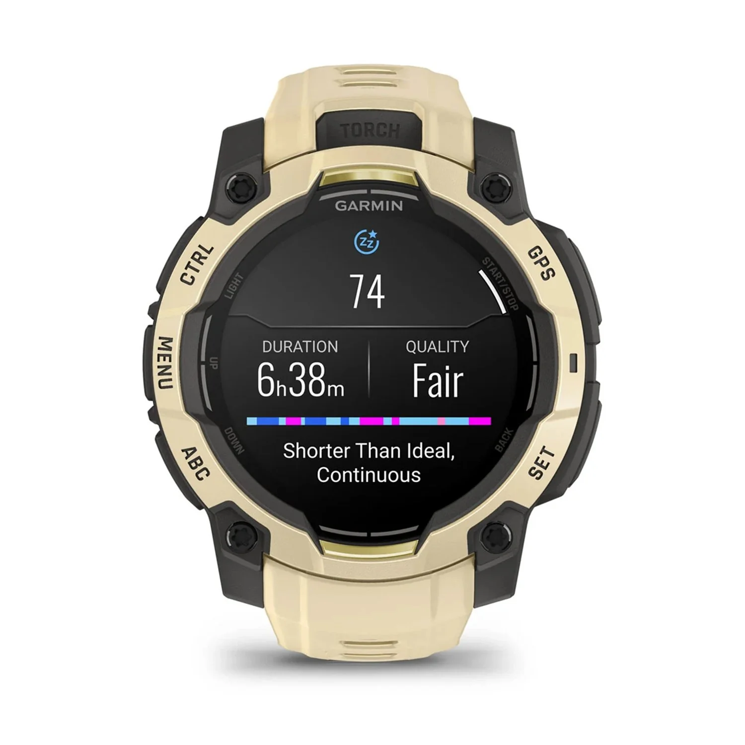 Garmin Instinct 3 - 45 mm Outdoor GPS Smartwatch, AMOLED, Citrine with Citrine Band - Image 8