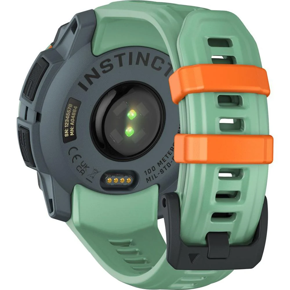 Garmin Instinct 3 - 45 mm Outdoor GPS Smartwatch, AMOLED, Neo Tropic w/ Neo Tropic Band - Image 10