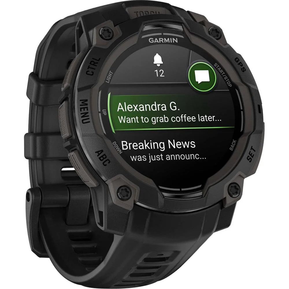 Garmin Instinct 3 45mm GPS Smartwatch, AMOLED + 2x Protector + 2 Yr Warranty Bundle - Image 7