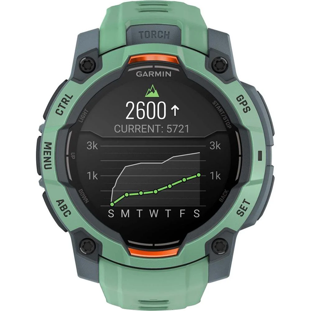 Garmin Instinct 3 45mm GPS Smartwatch, AMOLED + Wearable Light + 2 Yr Warranty Bundle - Image 7