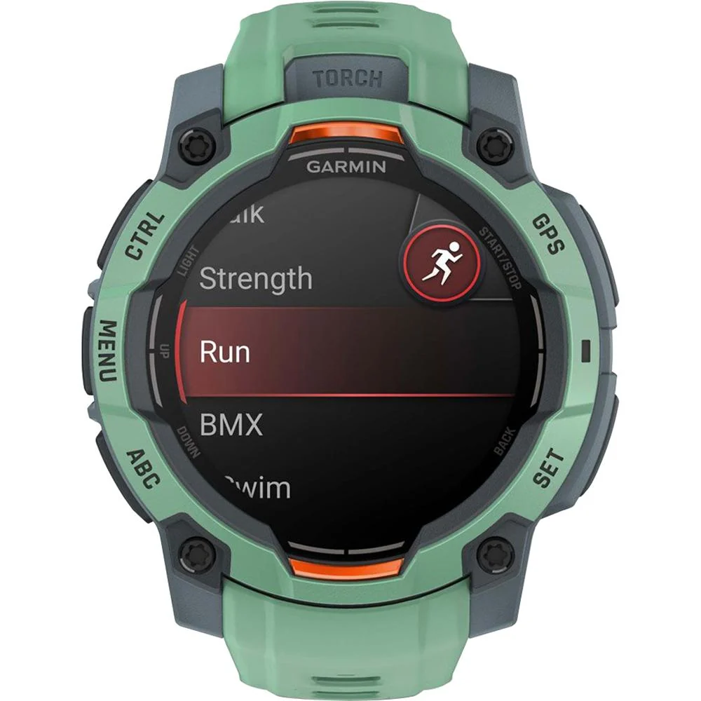 Garmin Instinct 3 45mm Outdoor GPS Smartwatch, AMOLED w/ Garmin HRM 200 (M-XL) Bundle - Image 4