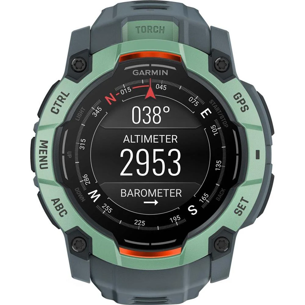 Garmin Instinct 3 - 50 mm GPS Smartwatch, AMOLED + Charging Dock + Protector Bundle - Image 2