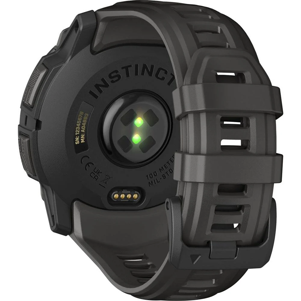 Garmin Instinct 3 - 50 mm GPS Smartwatch, AMOLED + Charging Dock + Protector Bundle - Image 8