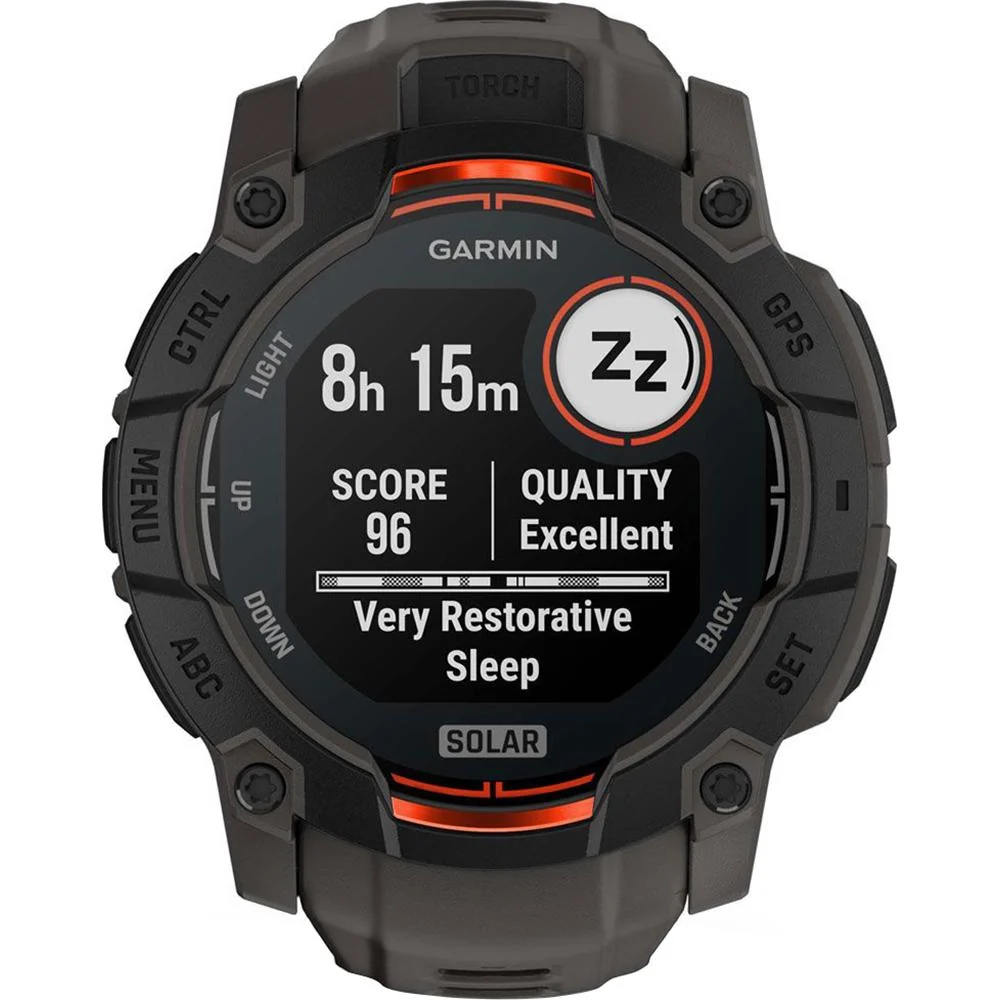 Garmin Instinct 3 - 50 mm GPS Smartwatch, SOLAR + Charging Dock + Protector Bundle - Image 5