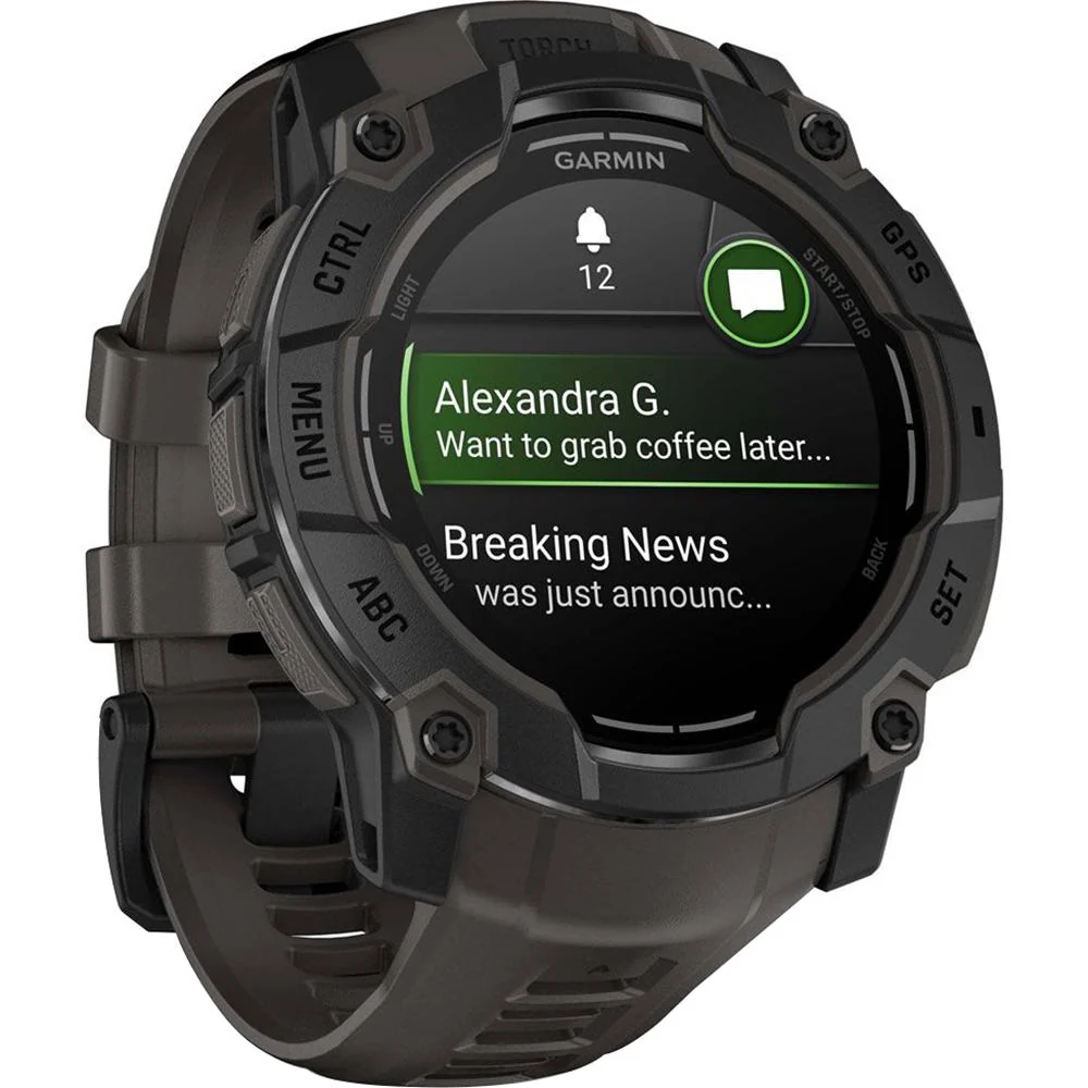 Garmin Instinct 3 - 50 mm Outdoor GPS Smartwatch, AMOLED, Black with Black Band - Image 6