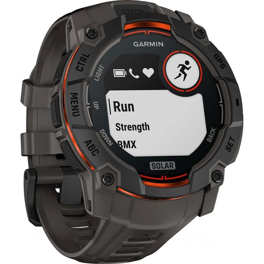 Garmin Instinct 3 - 50 mm Outdoor GPS Smartwatch, SOLAR, Black with Charcoal Band - Image 6