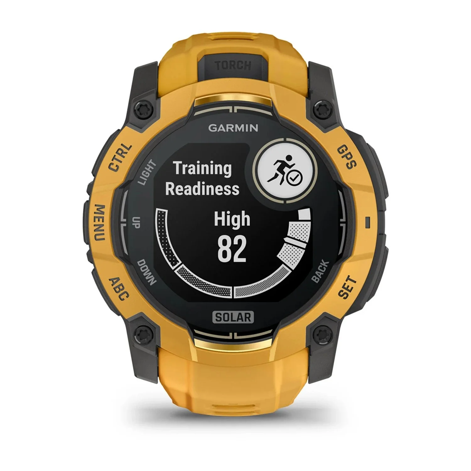 Garmin Instinct 3 - 50 mm Outdoor GPS Smartwatch, SOLAR, Sunburst w/ Sunburst/Gray Band - Image 5