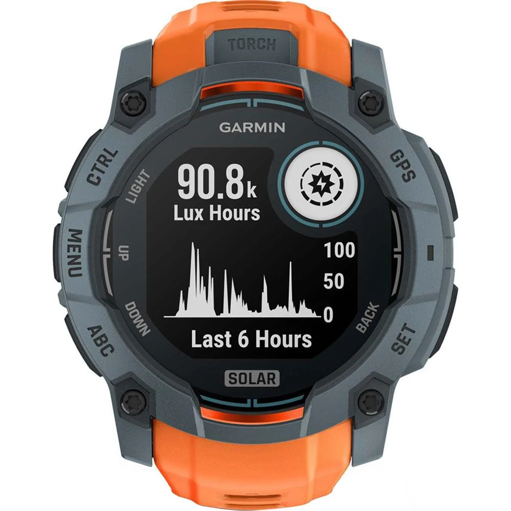 Garmin Instinct 3 50mm GPS Smartwatch Solar w/ Solstice Band+Accessories Bundle - Image 9