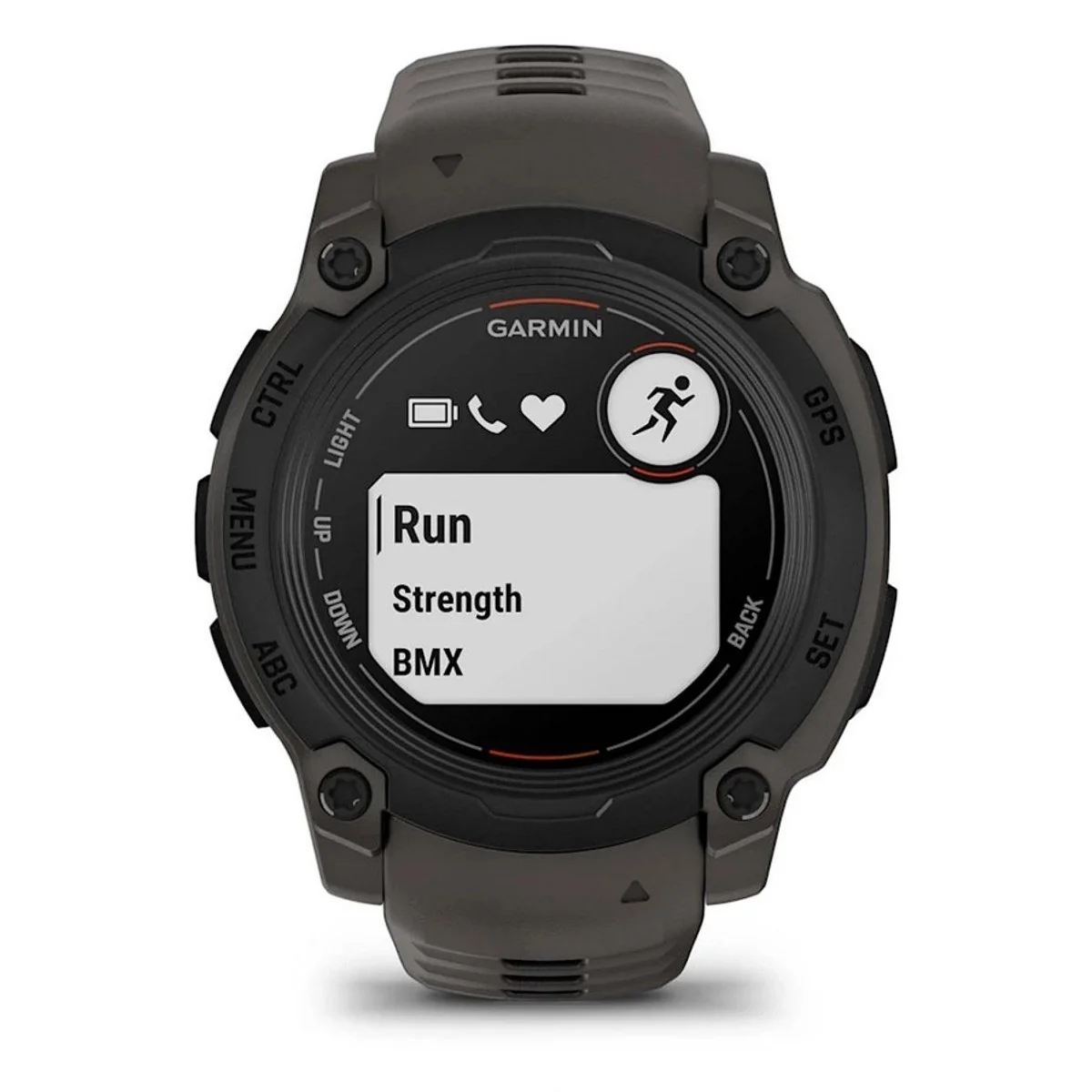 Garmin Instinct E 40mm Rugged Outdoor GPS Smartwatch (Charcoal) + HRM 200 (XS-S) Bundle - Image 3