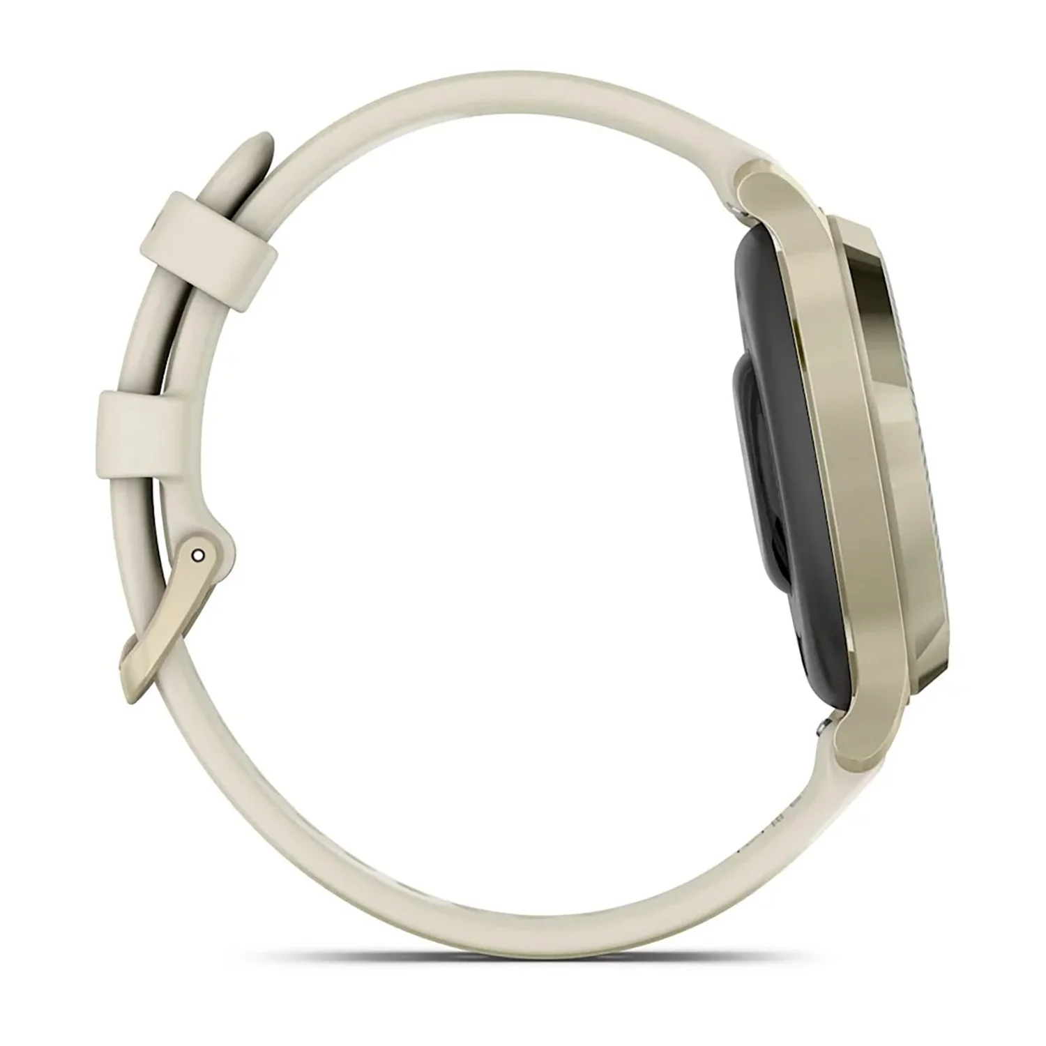 Garmin Lily 2 Active Smartwatch, Lunar Gold with Bone Silicone Band - Image 4