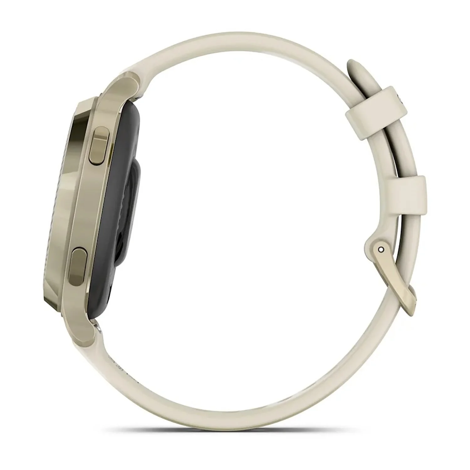 Garmin Lily 2 Active Smartwatch, Lunar Gold with Bone Silicone Band - Image 7