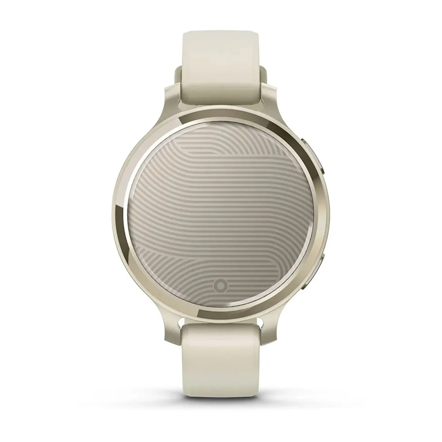 Garmin Lily 2 Active Smartwatch, Lunar Gold with Bone Silicone Band - Image 9