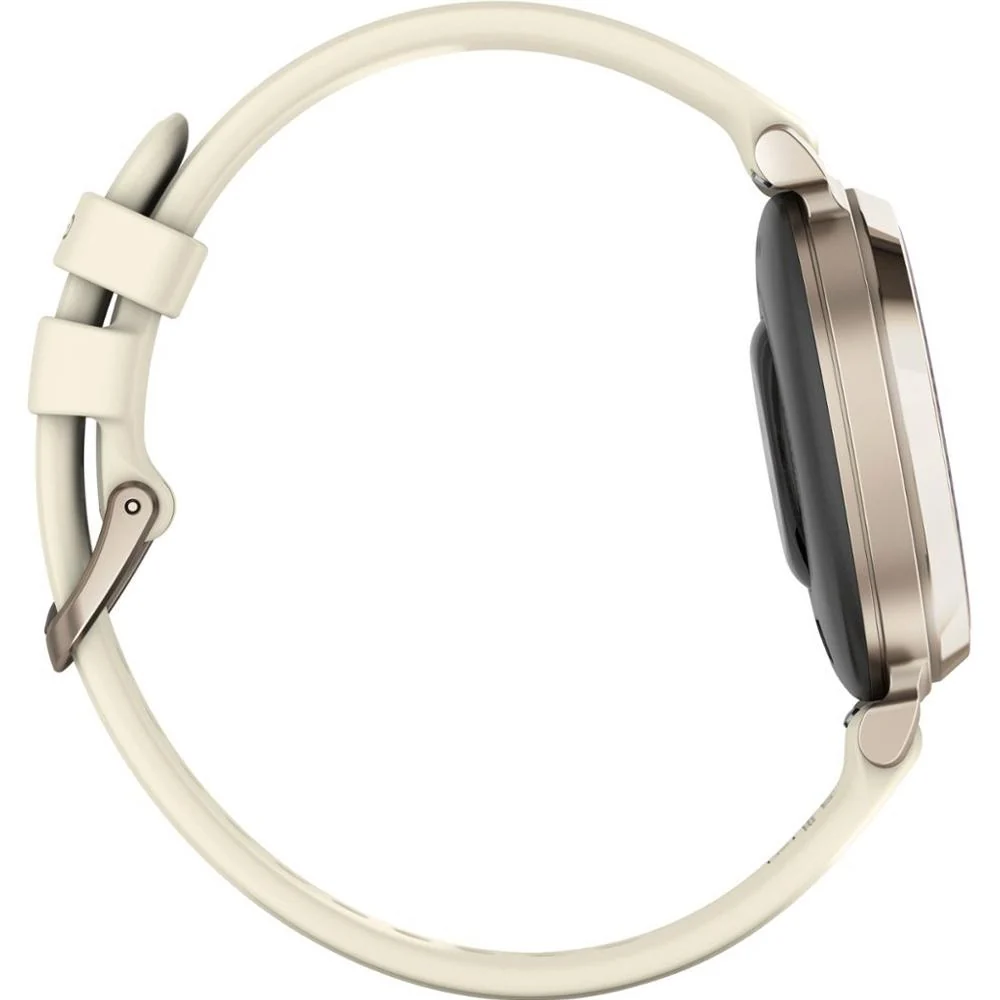 Garmin Lily 2 Smartwatch Cream Gold w/ Coconut Silicone Band + Accessories Bundle - Image 6