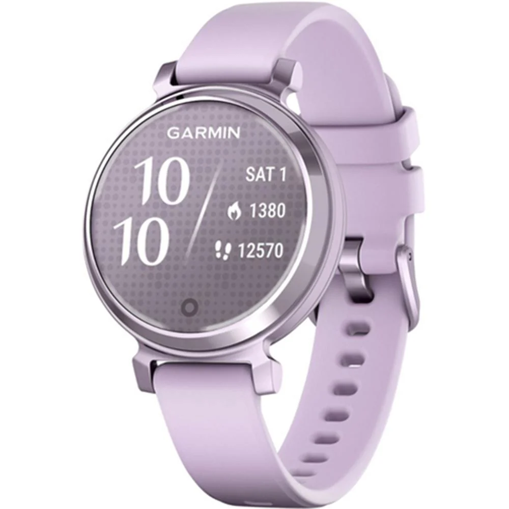 Garmin Lily 2 Smartwatch Metallic Lilac with Lilac Band + 2 Year Warranty Bundle - Image 5