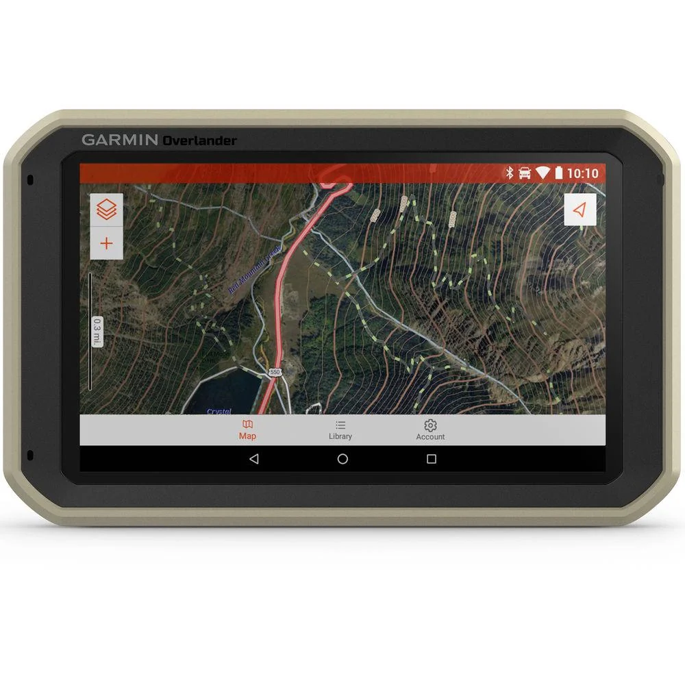 Garmin Overlander On/Off-Road Navigator GPS w/ Built-In Bluetooth + Warranty Bundle - Image 10