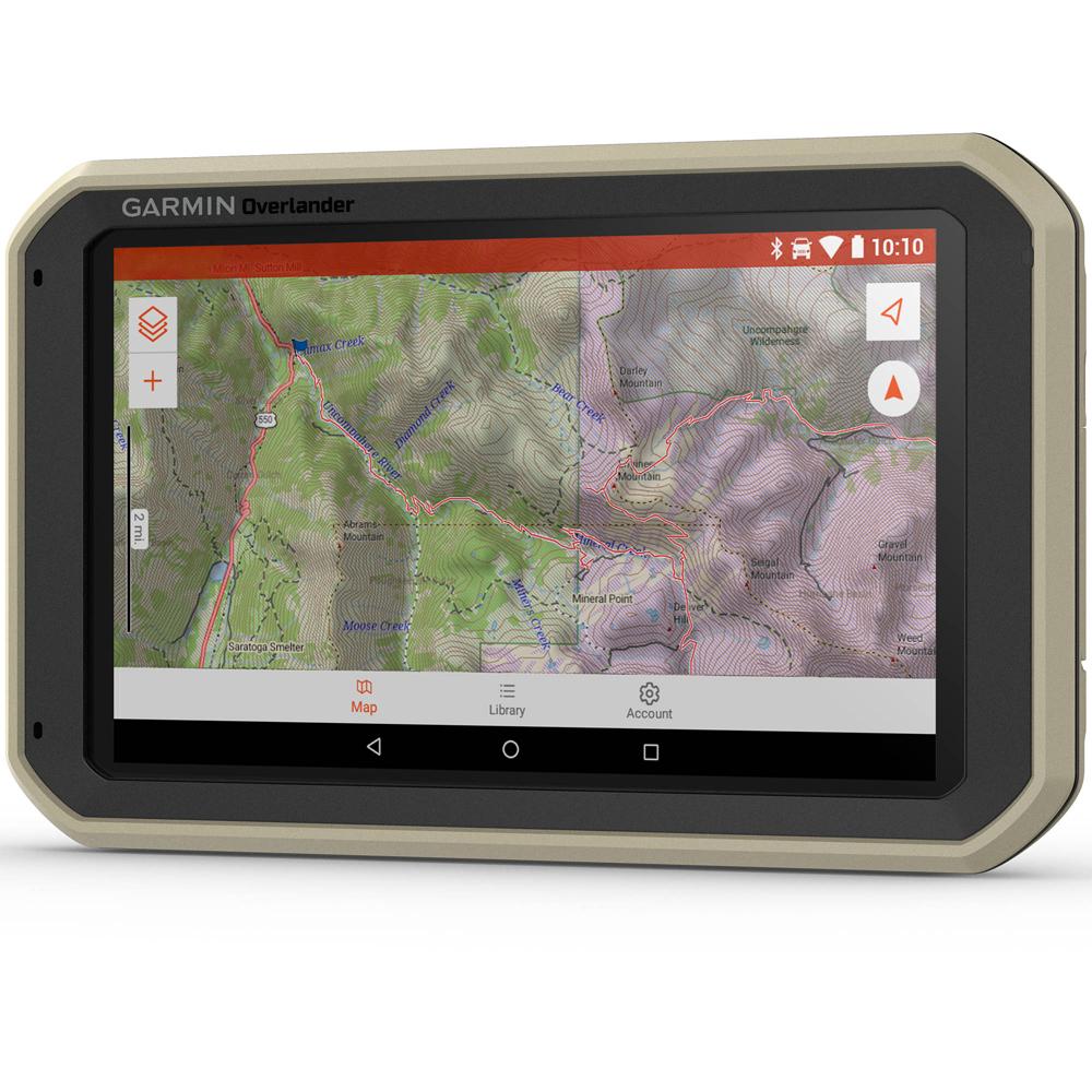 Garmin Overlander On/Off-Road Navigator GPS w/ Built-In Bluetooth + Warranty Bundle - Image 13