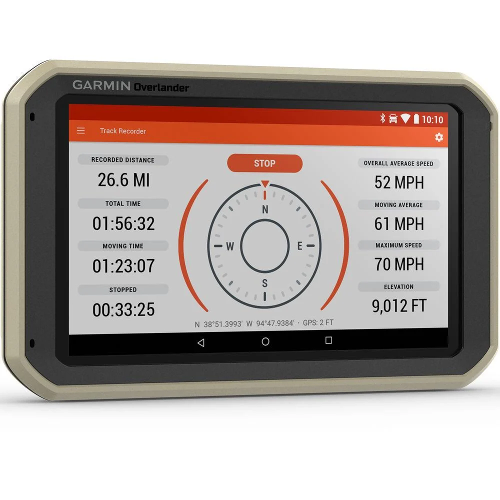 Garmin Overlander On/Off-Road Navigator GPS w/ Built-In Bluetooth + Warranty Bundle - Image 7
