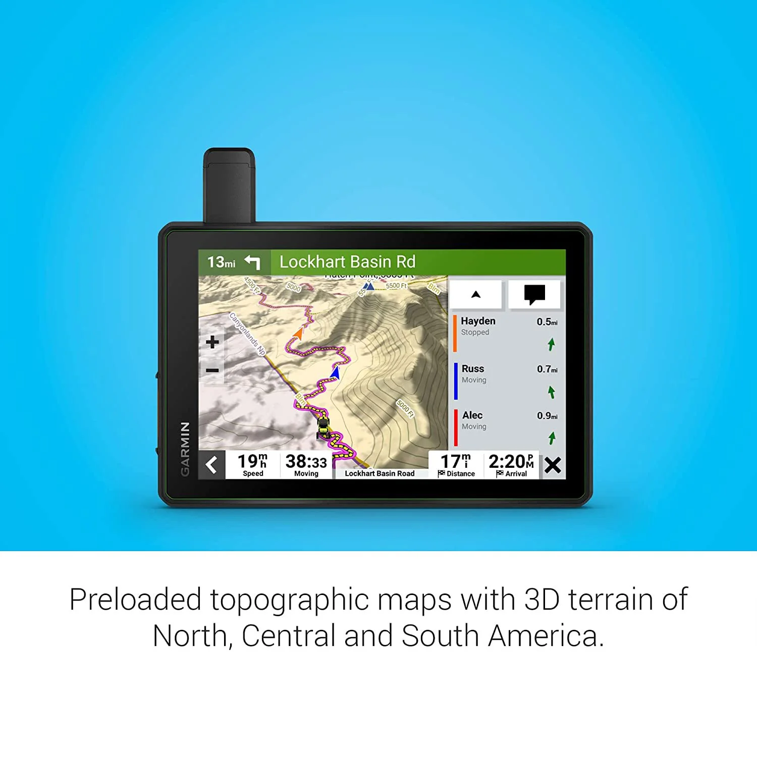 Garmin Tread - SxS Edition 8" Ultrabright Powersport Navigator - (010-02507-00) - Image 5
