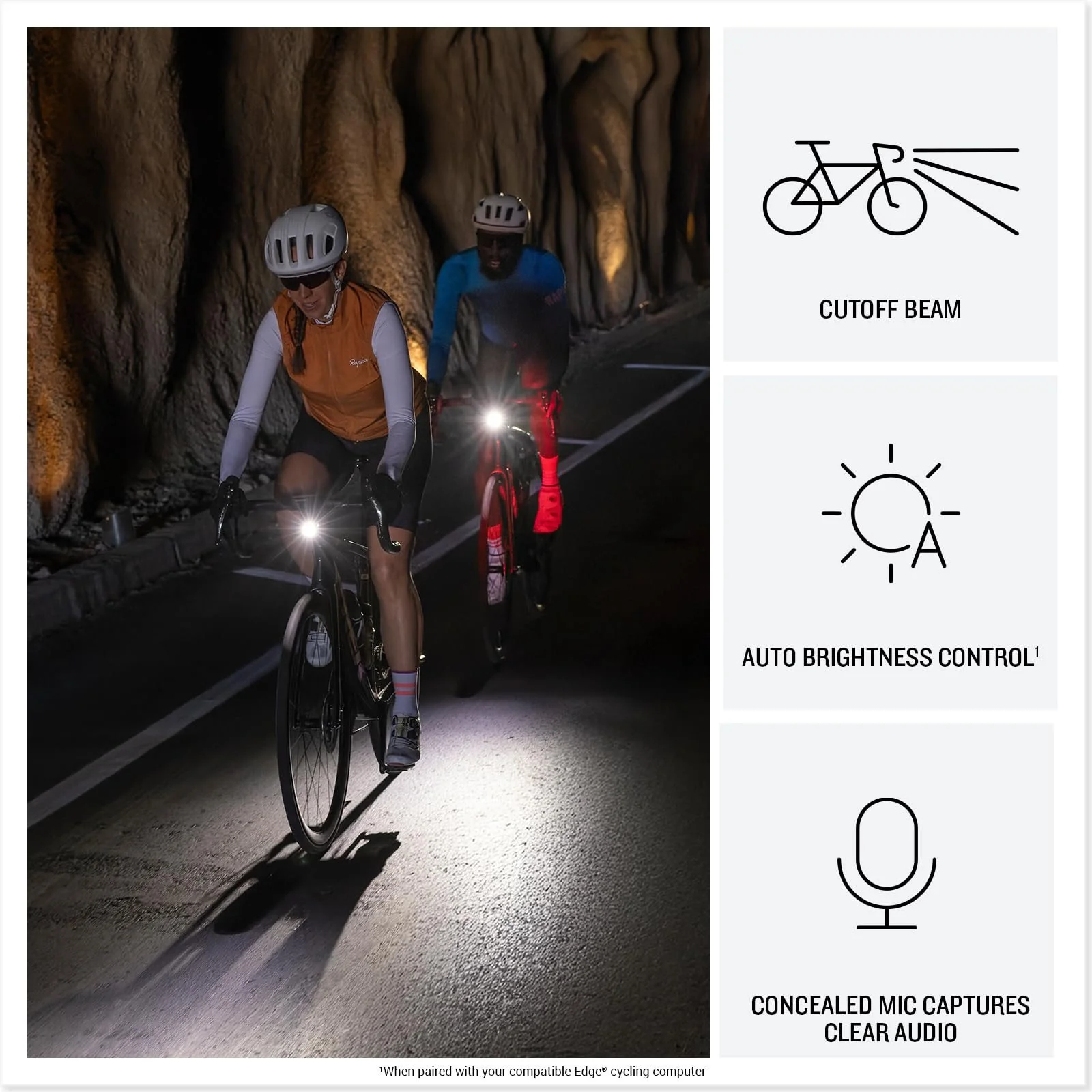 Garmin Varia Vue, Cycling Headlight & 4K Camera, 600 Lumens, Incident Detection - Image 3