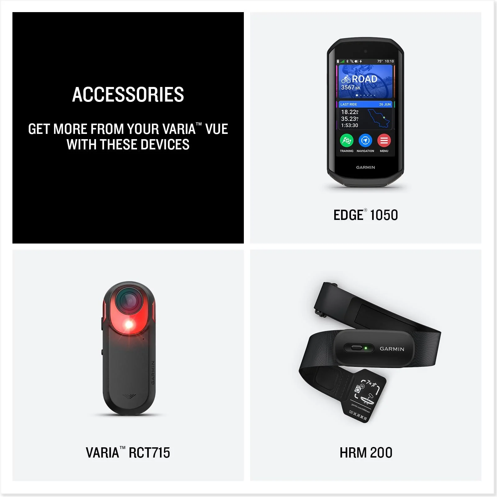 Garmin Varia Vue, Cycling Headlight & 4K Camera, 600 Lumens, Incident Detection - Image 6
