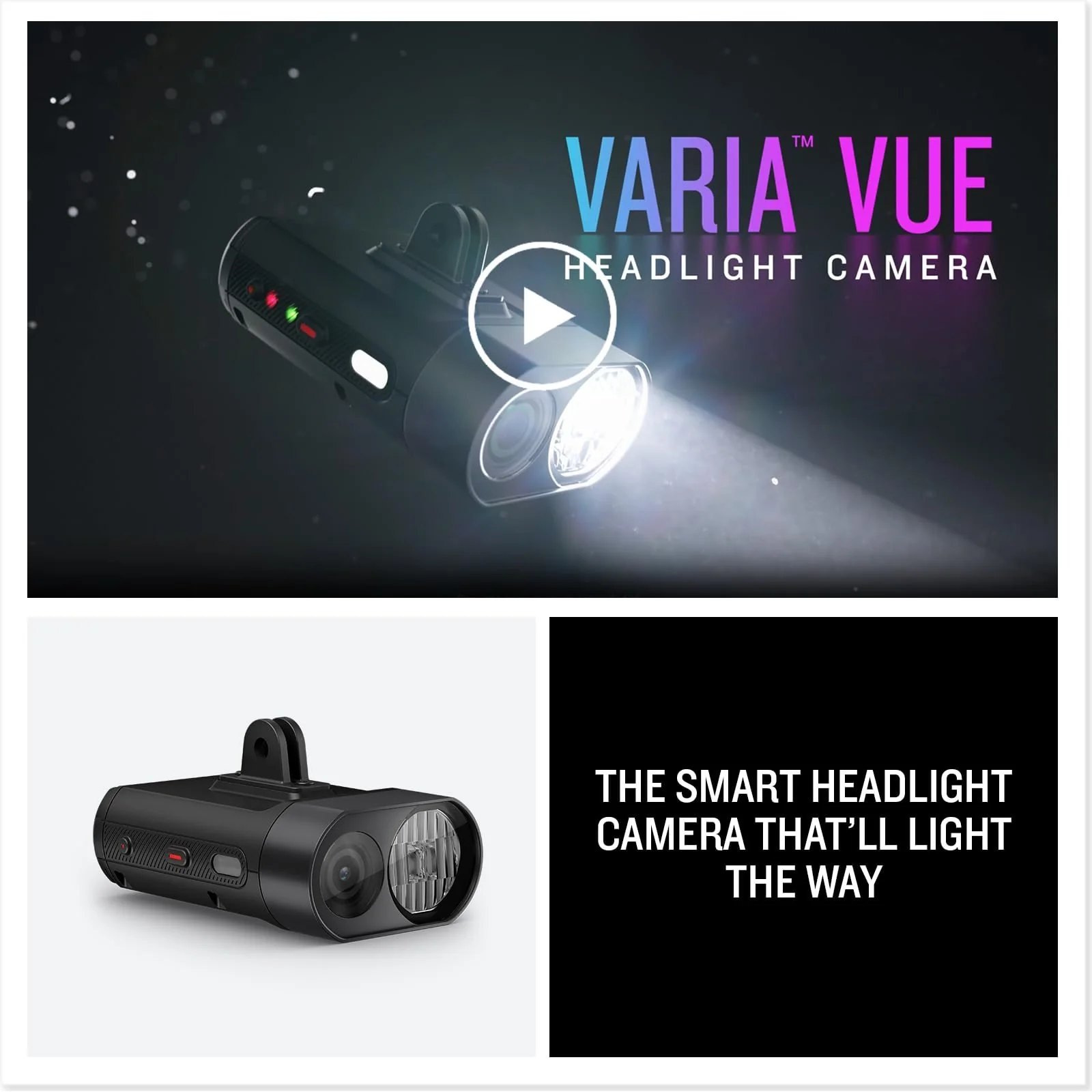 Garmin Varia Vue, Cycling Headlight & 4K Camera, 600 Lumens, Incident Detection - Image 7
