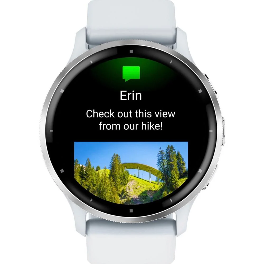 Garmin Venu 3 Fitness GPS Smartwatch Silver / Whitestone Refurb. + 2 Yr Warranty - Image 3