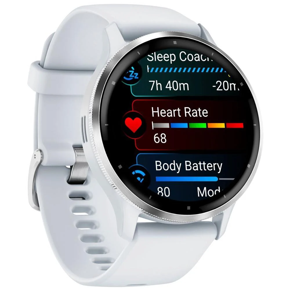 Garmin Venu 3 Fitness GPS Smartwatch Silver / Whitestone Refurb. + 2 Yr Warranty - Image 4