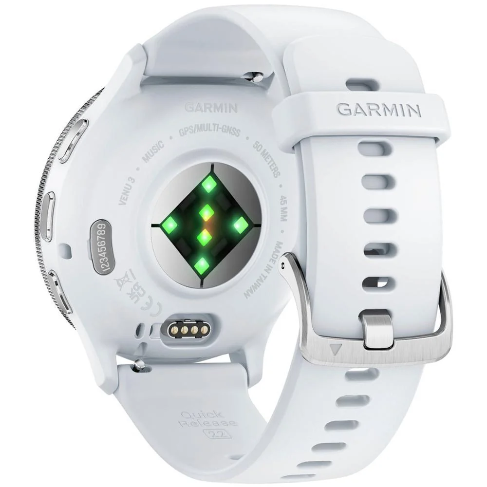Garmin Venu 3 Fitness GPS Smartwatch Silver / Whitestone Refurb. + 2 Yr Warranty - Image 5