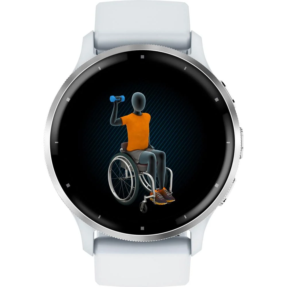 Garmin Venu 3 Fitness GPS Smartwatch Silver / Whitestone Refurb. + 2 Yr Warranty - Image 9