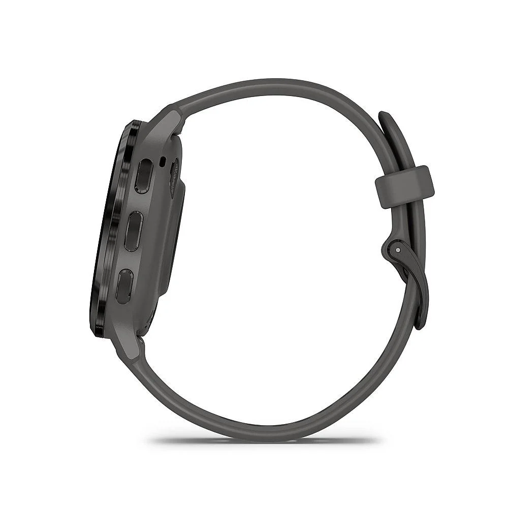Garmin Venu 3S Fitness GPS Smartwatch Steel Bezel w/ Pebble Gray Case + Accessories Kit - Image 5