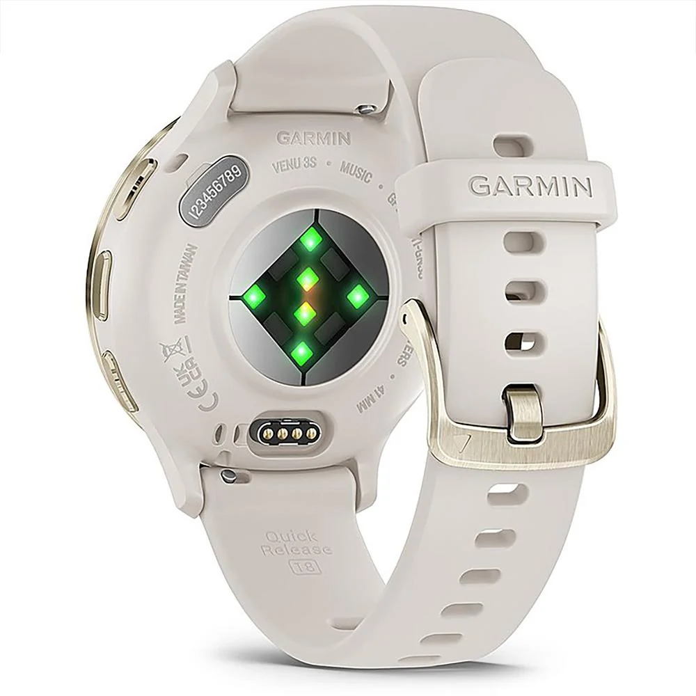 Garmin Venu 3S Health Fitness GPS Smartwatch (41mm) w/ Accessories Bundle - Image 5