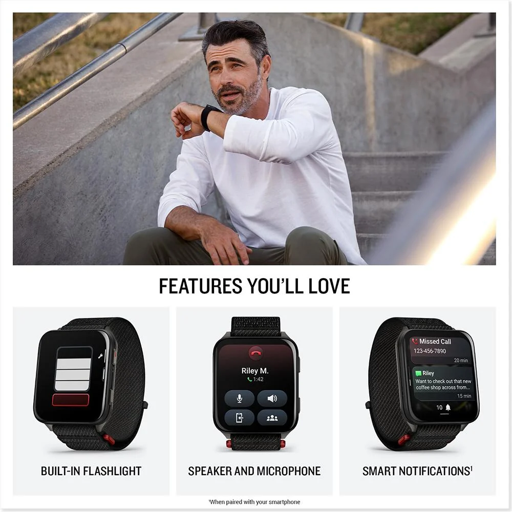 Garmin Venu X1 Premium GPS Smartwatch, Black Titanium + Accessories Bundle - Image 5