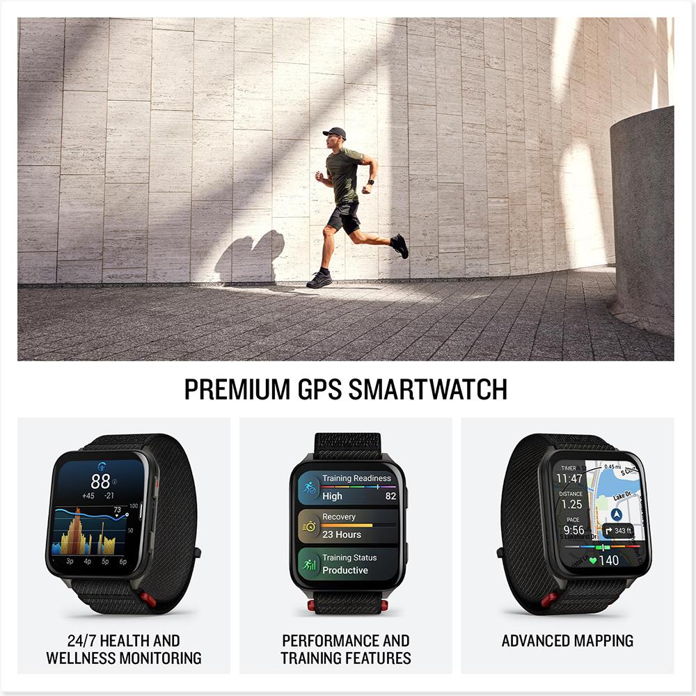 Garmin Venu X1 Premium GPS Smartwatch, Black Titanium w/ Warranty + Accessories Bundle - Image 3