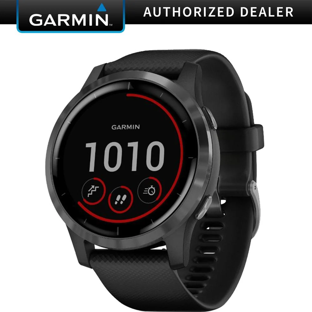 Garmin Vivoactive 4 Smartwatch (Black/Stainless) 010-02174-11 - Image 9