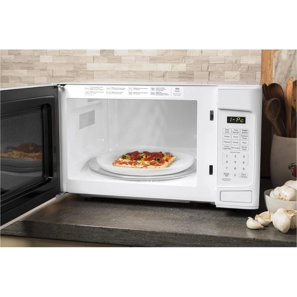 GE 1.1 Cu. Ft. Capacity Countertop Microwave Oven - Open Box - Image 4